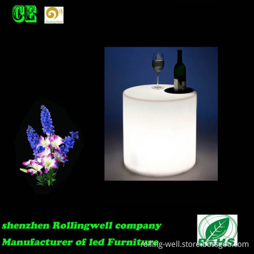 LED Round Stool Chair